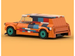 1967 Austin Mini Van Custom Hotwheels Inspired