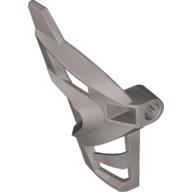Lego Large Figure Limb Cover, Armor, Right (Toa Mahri Nuparu) / Pearl Light Gray