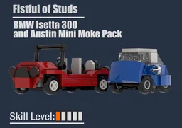 BMW Isetta 300 and Austin Mini Moke Pack
