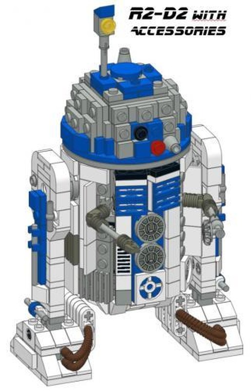 Lego Accessories for the mid size R2-D2