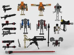 Star Wars Separatist Weapon Drop: CW-2003, TCW-2008, ROTS, BF2-2005, and BF2-2017