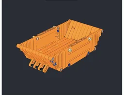 Lego Technic roll-off tipper