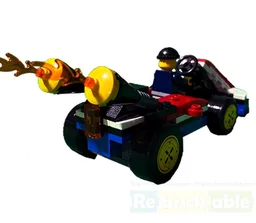 Minifigure-Scale Standard Kart