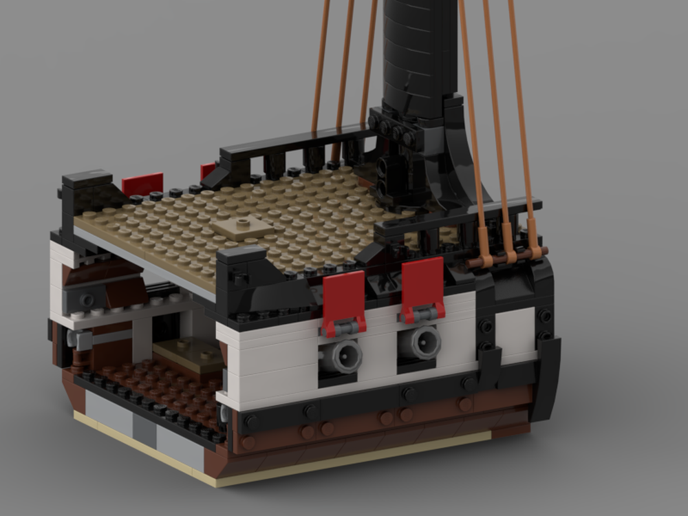 Lego Barracuda Galleon extension