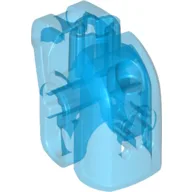 Large Figure Head with Handle / Trans-Dark Blue