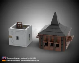 Modular Castle Keep Upgrade - Bergfried Upgrade