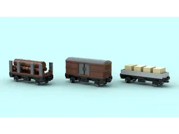 4 Wide DB V90/100 Freight Train