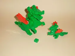 LEGO Classic Dragon Upscaled