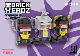 MOC - Brickheadz INSECTICONS
