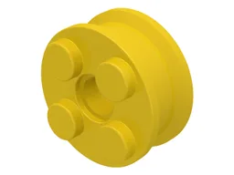 Wheel Freestyle with 2 x 2 Studs and Pin Hole