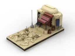 Desert House #2 for a Modular Space desert village