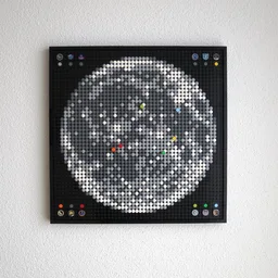 Apollo Program Moon Landing Sites – Mosaic