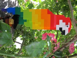 10717 Rainbow parrot