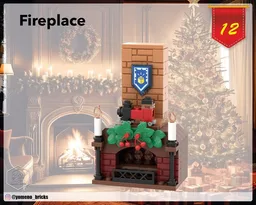 Fireplace - Advent calendar 2024 - 12