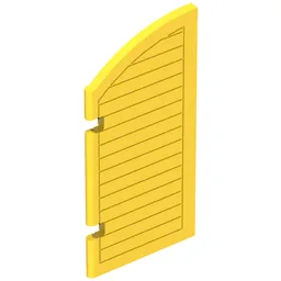 Fabuland, Window Shutter / Yellow