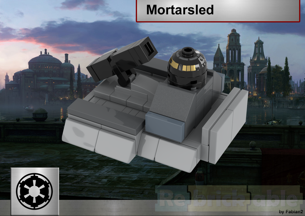 Lego Mortar Sled