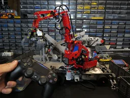 RC Material Handler PS4 controlled