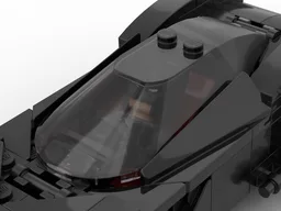 Minifigure Scale Batmobile