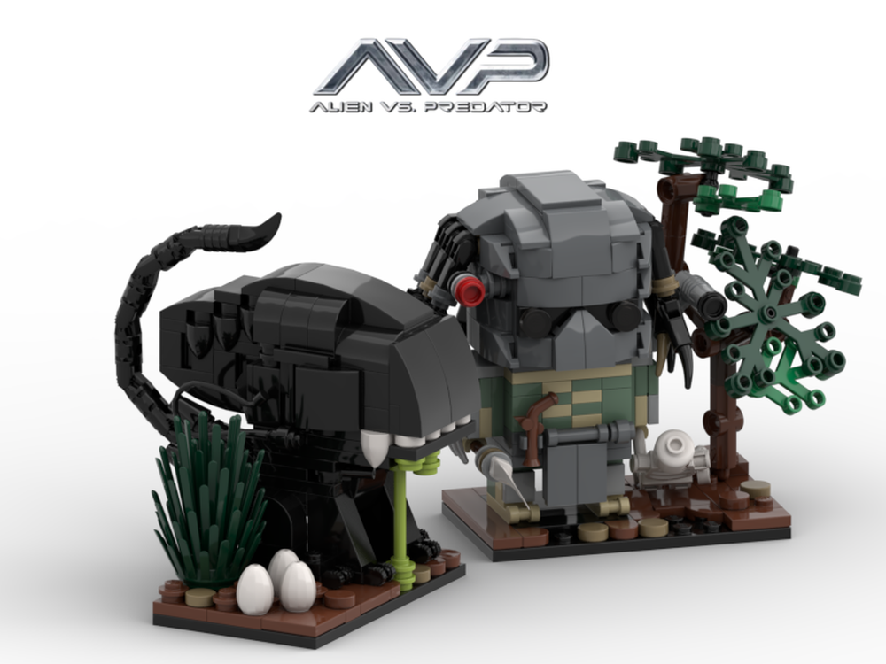 Lego AVP - Set 1 - Brickheadz