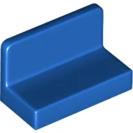 Panel 1 x 2 x 1 [Rounded Corners] / Blue