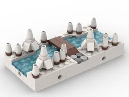 Winter Village River