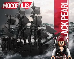 Pirates of the Caribbean Black Pearl Ship
