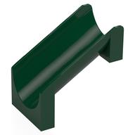 Lego Slide Straight 4 x 6 x 6 / Dark Green