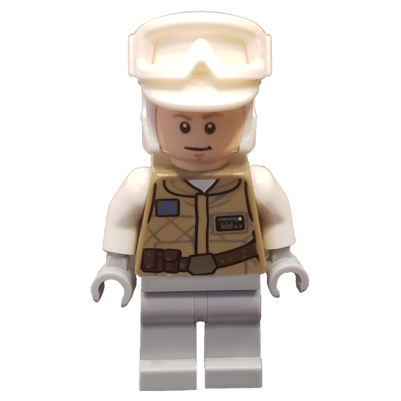 Lego Luke Skywalker, Hoth Outfit, White Hat