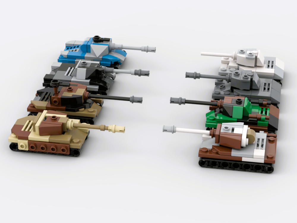 Lego IS Series Micro Tanks