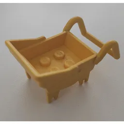 Fabuland, Equipment Stroller Chassis / Yellow