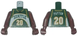 Torso NBA Seattle SuperSonics #20 Payton Pattern / Brown NBA Arms