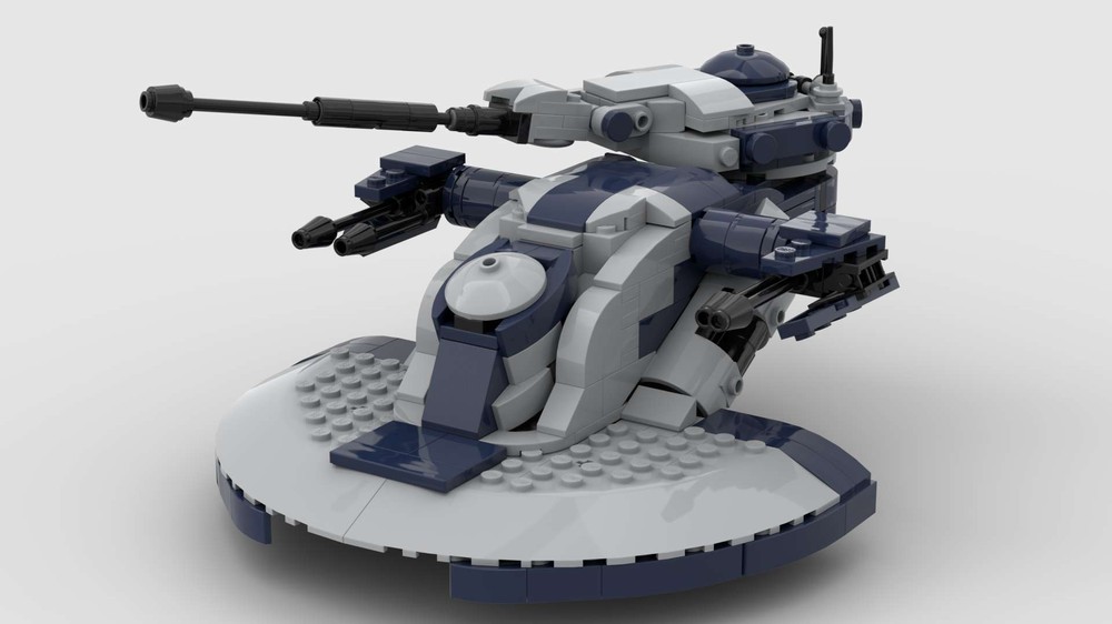 Lego AAT Armored Assault Tank - TCW CIS Dark Blue Cartoon Version