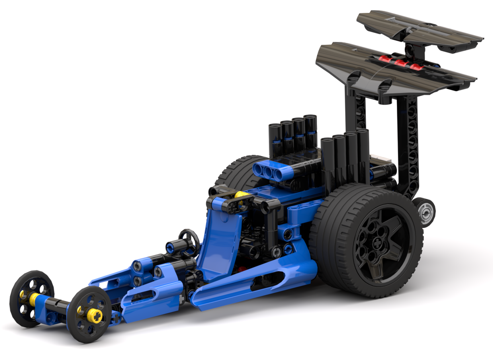 Lego Wheel Stand Dragster