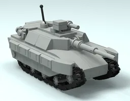 micro scale M1 Abrams (1$)