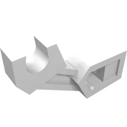 Arm Mechanical with Clip [Thin Support] / White