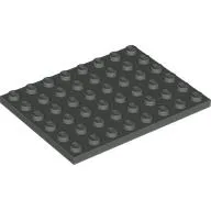 Plate 6 x 8 / Dark Gray