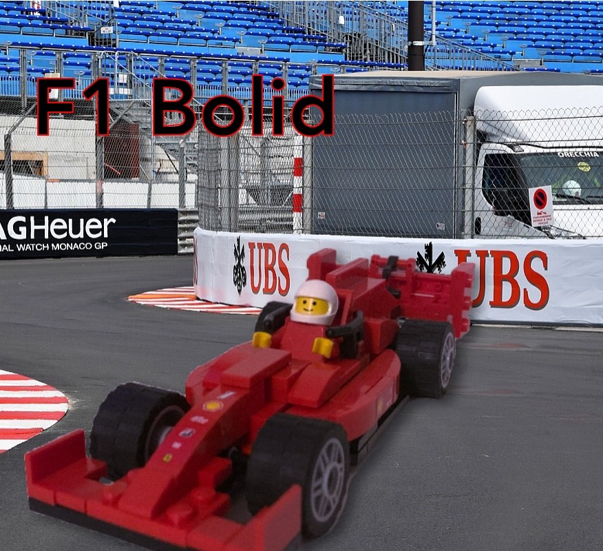 Lego F1 Ferrari car