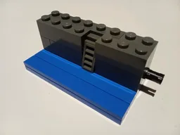 Straight canal module with ladder