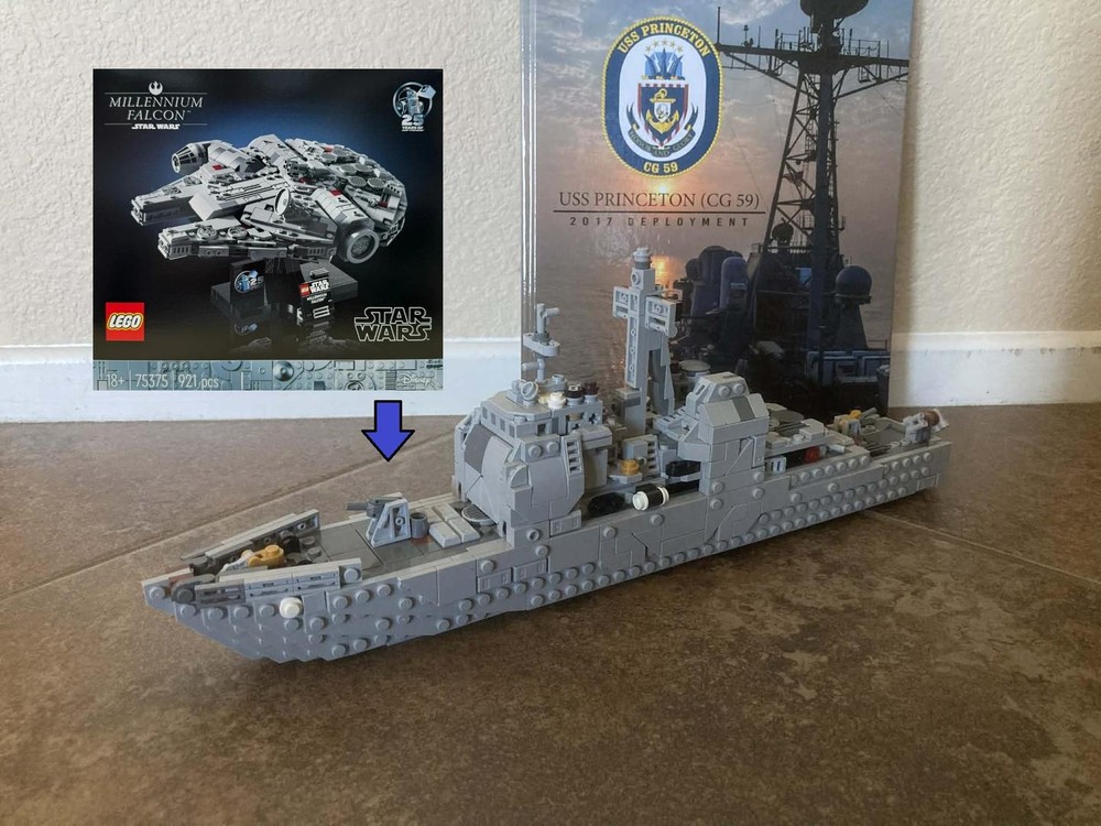 Lego US Navy Cruiser USS Princeton CG59