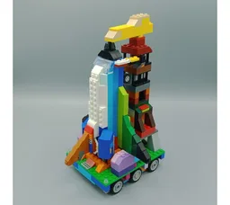 10696 Space Shuttle with Mobile Launch Platform