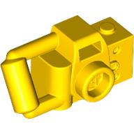 Lego Equipment Camera Handheld with Right-Aligned Viewfinder / Yellow