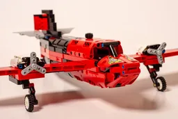 Red Cargo Plane