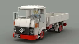 Renault Super Galion SG4 Flatbed truck