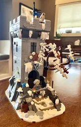 Winter Themed Watch Tower