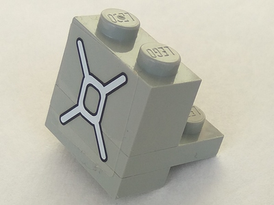 Lego Stickered Assembly 2 x 2 x 1 2/3 with Jerry Can Pattern (Sticker) - Set 5561