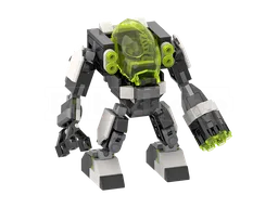 Blacktron II: Prowler Mech - (60428-1 Modification)