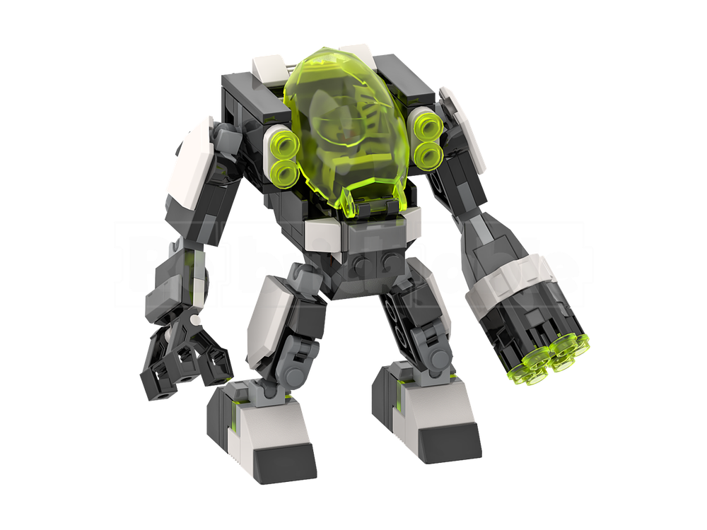 Lego Blacktron II: Prowler Mech - (60428-1 Modification)