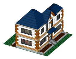Lego mansion (modular)