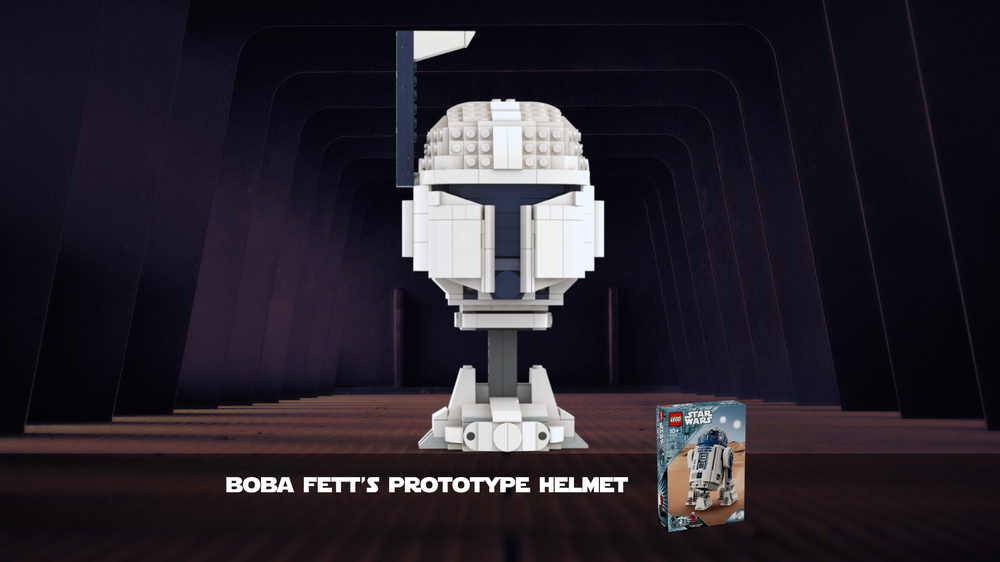 Lego Mandalorian Prototype Helmet - 75379 alternative