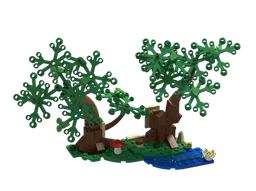 Medieval Town Square Tree Alternative